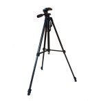   Andoer 3366 tripod, fotóállvány - 130 cm, mérőműszerekhez és fényképezőgéphez, dönthető, forgatható 