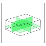 <font color="#3cc333" >></font> 12 vonalas: 3D, 3x360°