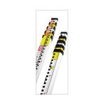 Level ruler 5 m - 5 Sections Telescopic with Bubble Level