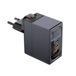 FNIRSI charger adapter - 100 W, PD, GaN, 1xUSB-A and 2xType-C ports