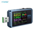   FNIRSI FNB48P - USB teszter: feszültség-, áram-, teljesítmény-, gyorstöltésteszt, applikációk stb.