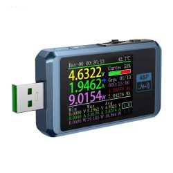 FNIRSI FNB48P - USB teszter: feszültség-, áram-, teljesítmény-, gyorstöltésteszt, applikációk stb. FNIRSI FNB48P - USB teszter: feszültség-, áram-, teljesítmény-, gyorstöltésteszt, applikációk stb.