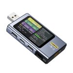   FNIRSI FNB58 - USB tester: Bluetooth function, voltage, current, power tester, Fast Charge Detection, Trigger Capacity Measurement Ripple Measurement