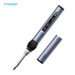   FNIRSI HS-01 - smart electric soldering iron basic set: adjustable, constant temperature fast heat, OLED display
