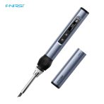   FNIRSI HS-01 - smart electric soldering iron with accessories: adjustable, constant temperature fast heat, OLED display