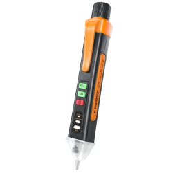 FNIRSI TP10 - Non-contact voltage detector with laser pointer: 1000 V, LCD display