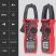 Habotest 206D -  Digital Multimeter Clamp Meter: 600 V, 6000 Counts, True RMS, DC/AC Current, 600V, NCV etc.