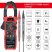 Habotest 208A -  Digital Multimeter Clamp Meter: 6000 Counts, True RMS, DC/AC Current, 1000V, NCV etc.