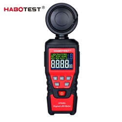 Habotest HT620L - Lux meter: LED colour scale, standard light, adjustable modes