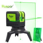   Huepar 9211G - Green cross line laser level: 2 lines, 2 points (OSRAM laser)