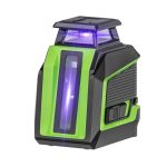  Huepar D011CP - 5 vonalas (1x360° vízszintes, 1 függőleges) lila lézeres szintező