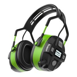 Huepar E03 - zajvédő fültok: zajcsillapítás SNR 29 dB, fejhallgató funkció, bluetooth, FM rádió