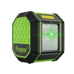 Huepar FC011G - Green cross line laser level (OSRAM laser), Li-ion battery