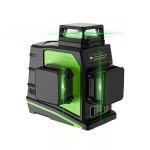   Huepar GF360G - 12 lines, 3D (3x360°) Green Laser Level, Li-ion Battery, Osram laser