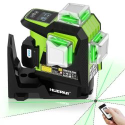 Huepar HX03CG-PRO - 12 lines, 3D (3x360°) green beam laser level Huepar HX03CG-PRO - 12 lines, 3D (3x360°) green beam laser level