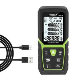 Huepar LM120A rangefinder - 120 m, many functions (digital protractor, Pythagoras, paint mode etc.), Li-ion battery Huepar LM120A rangefinder - 120 m, many functions (digital protractor, Pythagoras, paint mode etc.), Li-ion battery