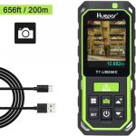   Huepar LM200C Laser Distance Meter – 200m,  with Camera 2X/4X Zoom, 3D Measurement. 17 Measurement Modes, Bluetooth 