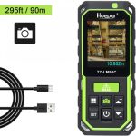   Huepar LM90C Laser Distance Meter - 90m,  with Camera 2X/4X Zoom, 3D Measurement. 17 Measurement Modes, Bluetooth 