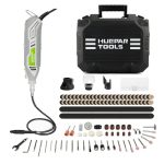   Huepar RT130 - rotary tool kit, 130 W, 235 pcs accessories, 10,000-35.000 RPM 