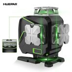   Huepar S04CG - 16 lines, 4D (4x360°) Green Beam Laser Level with Bluetooth, LCD display 
