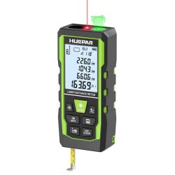 Huepar-SW-T50 - multifunction distance meter: 50 m, Pythagorean measurements, cross-line laser function,  measuring tape