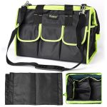     Huepar TB01 - multifunction tool bag: 48x25x33 cm, 10 inner pockets and 10 outer pockets