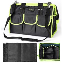   Huepar TB01 - multifunction tool bag: 48x25x33 cm, 10 inner pockets and 10 outer pockets