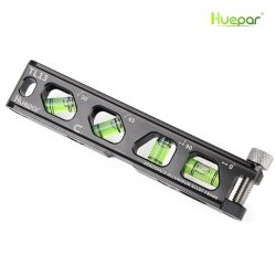 Huepar TL13 - topedo level: 4 vials, magnetic, 16 cm