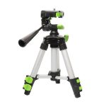   Huepar TPD05 - kisméretű fotóállvány, tripod: 50 cm, mérőműszerekhez és fényképezőgéphez, dönthető, forgatható 