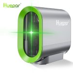   Huepar Y011G - green cross line laser: self leveling, outdoor mode