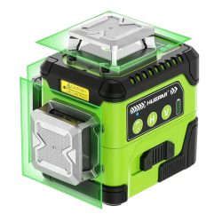 Huepar Y03CG - 12 vonalas, 3D (3x360°) kompakt zöld szintező lézer LCD kijelzővel Huepar Y03CG - 12 vonalas, 3D (3x360°) kompakt zöld szintező lézer LCD kijelzővel