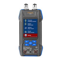 i-POOK PK86C - multifunkciós hőkamera: IR 240x240, 25 Hz, -20℃～+550℃, tartozék makró lencse; multiméter és OPM funkció