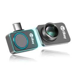 InfiRay Xinfrared P2 Pro - Thermal Camera with Magnetic Macro Lens: IR 256x192 pixel, -20°C ~+550°C, 25 Hz