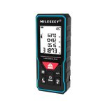   Mileseey X6 - laser distance meter: 100 m, protractor, area, volume, triangular operations