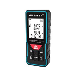 Mileseey X6 - laser distance meter: 100 m, protractor, area, volume, triangular operations