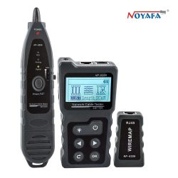 Noyafa NF-8209 - kábel teszter: PoE teszt, kontinuitás, szkennelés, teljesítményteszt,  port flash stb. 