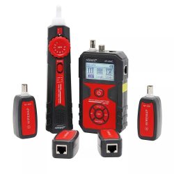 Noyafa NF-858C - Multifunction Wire and Cable Tracer & Tester. Find and Test Network, BNC Coaxial, and Even Fiber Cables.