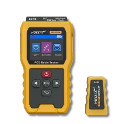 Noyafa NF-8504 - LAN hálózatikábel-teszter: PoE teszt, kontinuitás, port flash stb.  Noyafa NF-8504 - LAN hálózatikábel-teszter: PoE teszt, kontinuitás, port flash stb.