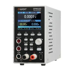 OWON SPM6103 - programozható labortápegység és multiméter egyben: 60 V, 10 A, 300 W
